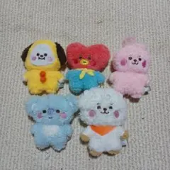 K-POP ぬいぐるみ・マスコット 5体セット BT21