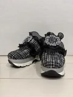 Swankiss スワンキス ★EV ツイードフリルビジュースニーカー★のサムネイル