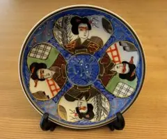 浮世絵・美人画・春画・飾り皿・絵皿・源六窯 - メルカリ