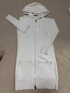 Ralph Lauren フード付きパーカー ワンピースMサイズ ホワイト