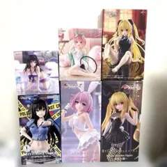 To LOVEる -とらぶる-ダークネス フィギュア 6点