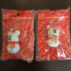 東京ディズニーリゾート クリスマスオーナメント 2個セット
