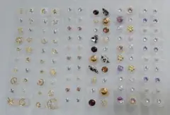 在庫セール中　耳ツボジュエリー120粒金アレ対応