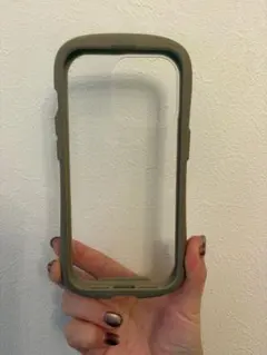 iFace ベージュクリアケース　iPhone14Pro