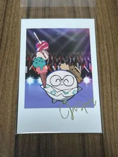 CRフェス2024 チェキ風カード　じゃすぱー　箔押し名入り(N)③