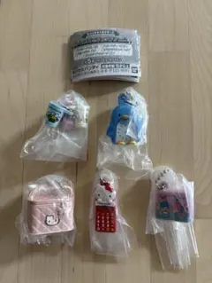 サンリオ　レトロミニチュアチャーム　コンプセット