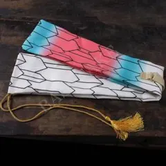 コスプレ 胡蝶しのぶ 日輪刀 竹刀袋 二重布 大人用 長さ:105cm 肩掛