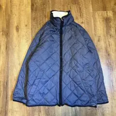 00s NAUTICA c-boyリバーシブルキルティングジャケットネイビー　S