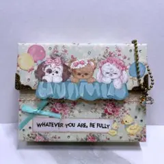 蛇腹ファイル おすそ分け ハンドメイド チェーン付き386番