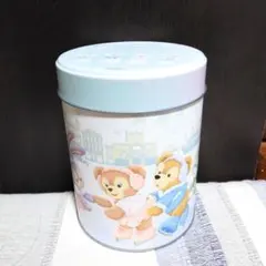 ディズニーシー ダッフィー&フレンズ アイススケート 空き缶 クリスマス 缶