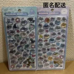 【正規品】水族館限定 ボンボンドロップシール　サメ クラゲ2点セット
