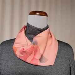 着物リメイク　ネックウォーマー⑤