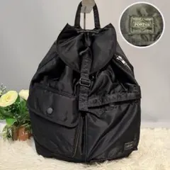 【美品】希少 レア PORTER TANKER リュック ブラック