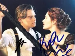 レオナルド・ディカプリオ直筆サイン入り2Lサイズ写真‥ 繋がれざる者 レオナルド・ディカプリオ 直筆オートグラフ | オートグラフ（直筆