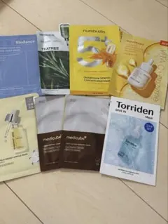 シートマスク8枚セット　Torriden,Medicube, Numbuzin他