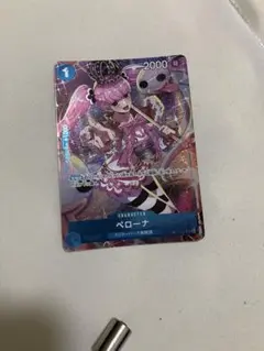 美品　ペローナ　ガールズエディション　プロモ　パラレル　ワンピースカードのサムネイル