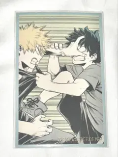 僕のヒーローアカデミア 原画展 メモリアルコレクション 緑谷出久 爆豪勝己