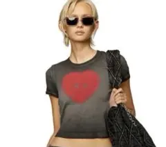 正規品　ディーゼル　ハート　Tシャツ　Sサイズ