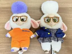 ズートピア miniso ぬいぐるみ ベルウェザー副市長 2個 中国限定