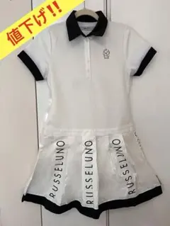 Russelluno ラッセルノ　レディースポロシャツスカートセット　未使用 2025年最新】Russeluno ゴルフ レディースウェアの人気アイテム - メルカリ