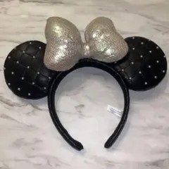 ミニーちゃん キルティング パール カチューシャ スナ系 フレンチガーリー