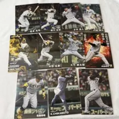 プロ野球チップス2025.2024.2023 阪神タイガース11枚セット