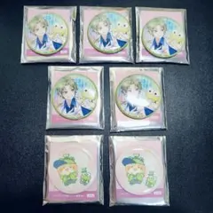 カラフルピーチ サンリオ スイパラ コラボ 缶バ シヴァさん けろっぴ ×7