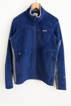 パタゴニア Patagonia R2 ジャケット M 青グレー コロンビア製
