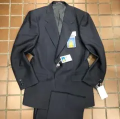 新品 A4 S 英国製生地 シングルスーツ グレー メンズスーツ セットアップ