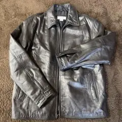 Calvin Klein レザージャケット ブラック Lのサムネイル