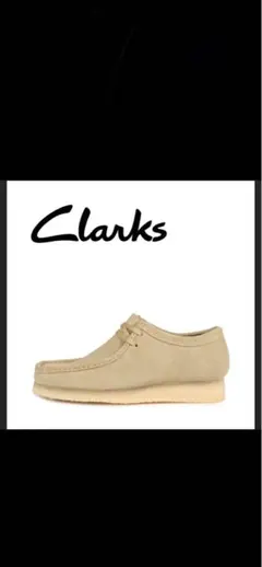 Clarks (クラークス) Wallabee ワラビー UK9ベージュ新品