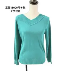 定価18000円タグ付き ピンキーアンドダイアン Vネック ニットのサムネイル