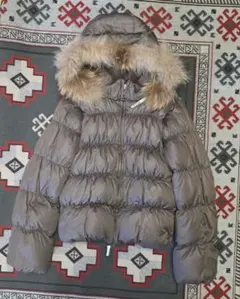 クミキョク ダウンコート ラクーンファー