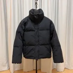 【極美品】UNIQLO U パデッドボリュームジャケット　ブラック　Sサイズ