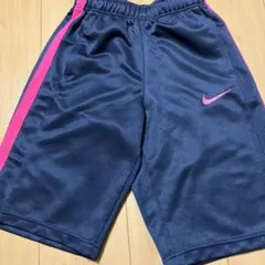 NIKE ネイビー ピンク アクセント ジャージパンツ M