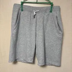 ユニクロ　スウェットハーフパンツ　グレー　Sサイズ