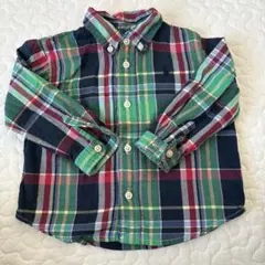 Ralph Lauren/チェック柄シャツ/9M