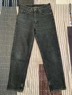 94年製 W30 levi's 626 先染め ブラック デニムパンツ 日本製