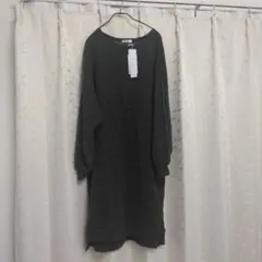 sweet flow ダークグレー Lサイズ ワンピース