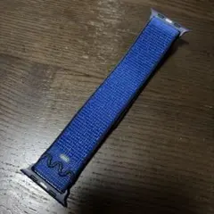 純正 アップルウォッチ ナイキ スポーツループ 46mm ブルーリボン