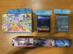 新品】ポケモンカードラウンジ プレイマット デッキケース デッキ