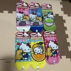 キティちゃん靴下 6枚セット伊豆限定