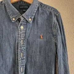 Ralph Lauren ラルフローレン インディゴデニム ボタンダウンシャツ