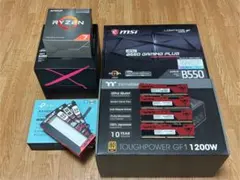 【完動品】 Ryzen7 5700X3D+DDR4 128GB+電源等まとめ売り 2026年最新】ryz 5700x3dの人気アイテム - メルカリ