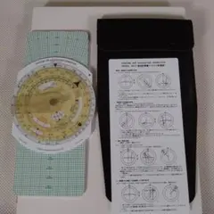 美品 「CONCISE MODEL AN-2 フライトコンピュータ　航法計算盤」 FLIGHT COMPUTER（フライトコンピューター－航法計算盤） AN-2