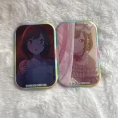 プロセカ 東雲絵名 スクエア缶バッジ 2点