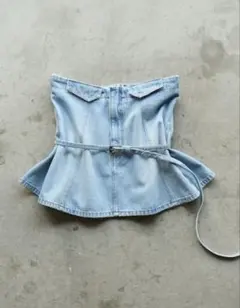 styling/ デニムビスチェ