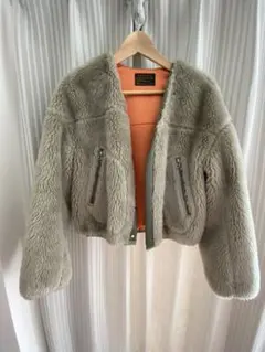 ブルゾン ファーコート