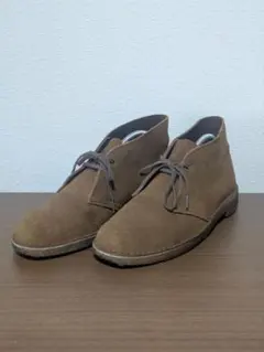 イングランド製 Clarks デザートブーツスエードブラウン
