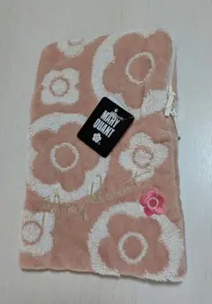 MARY QUANT 花柄ファスナー付きタオル